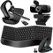 Delton Work Anywhere Ergonomic 4pc 90X Headset Webcam Keyboard Computer Accessories for Laptop/Computer DBND4WLS90X - alternate 1